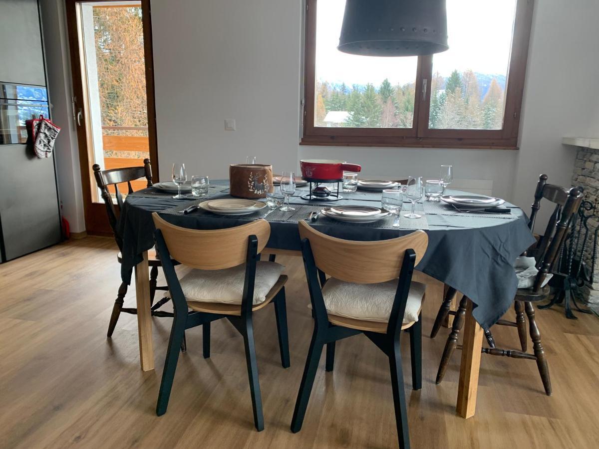 La Jacinthe De Crans Appartement Buitenkant foto