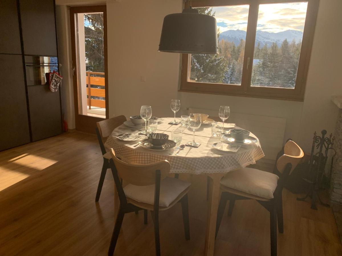 La Jacinthe De Crans Appartement Buitenkant foto