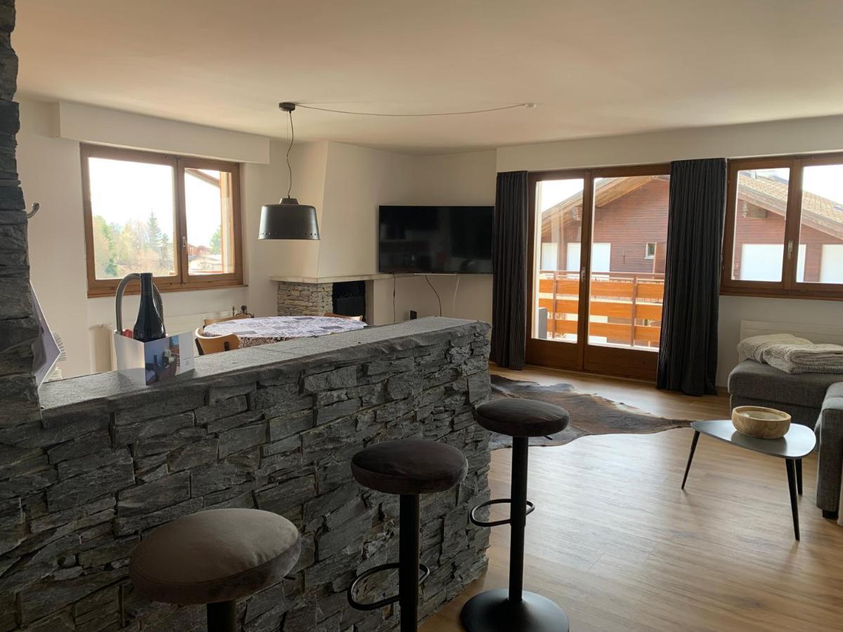 La Jacinthe De Crans Appartement Buitenkant foto