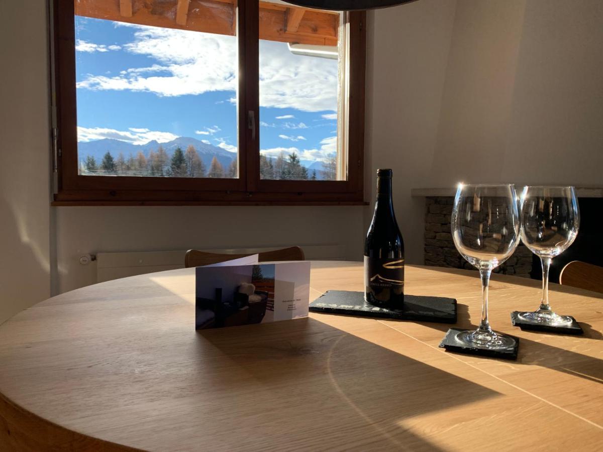 La Jacinthe De Crans Appartement Buitenkant foto