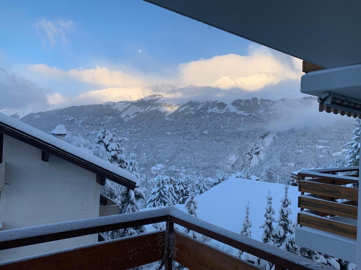 La Jacinthe De Crans Appartement Buitenkant foto