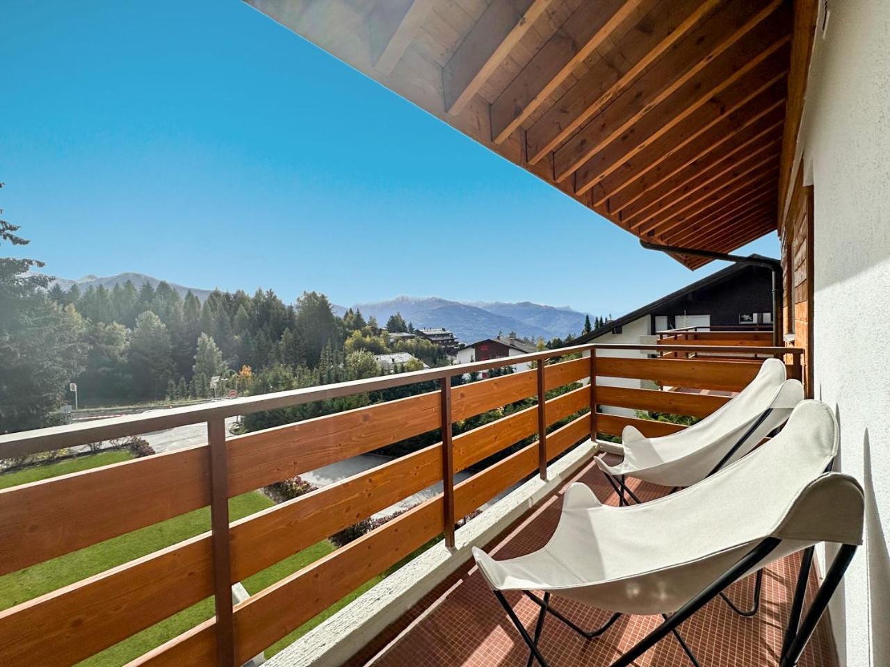 La Jacinthe De Crans Appartement Buitenkant foto