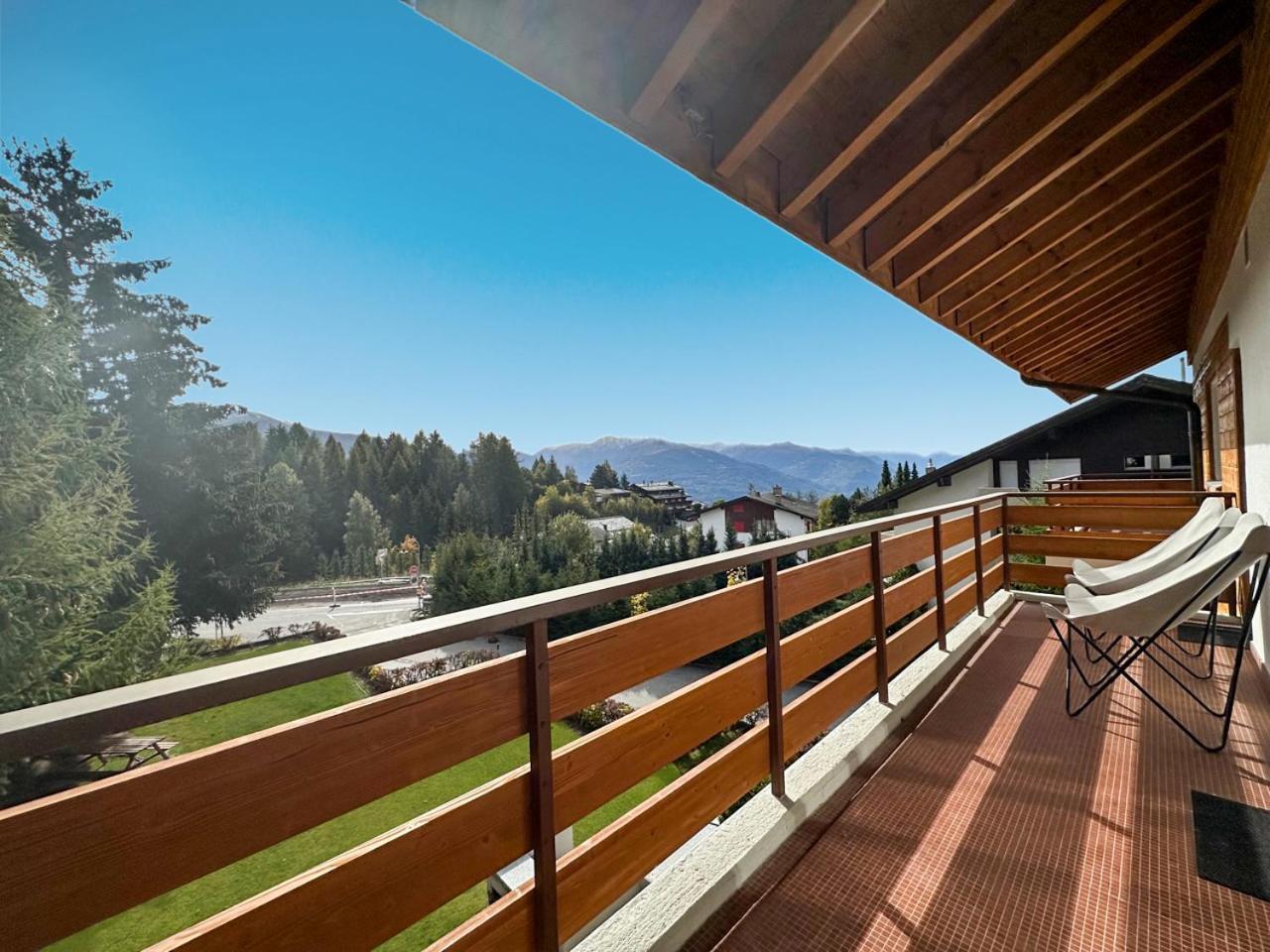 La Jacinthe De Crans Appartement Buitenkant foto
