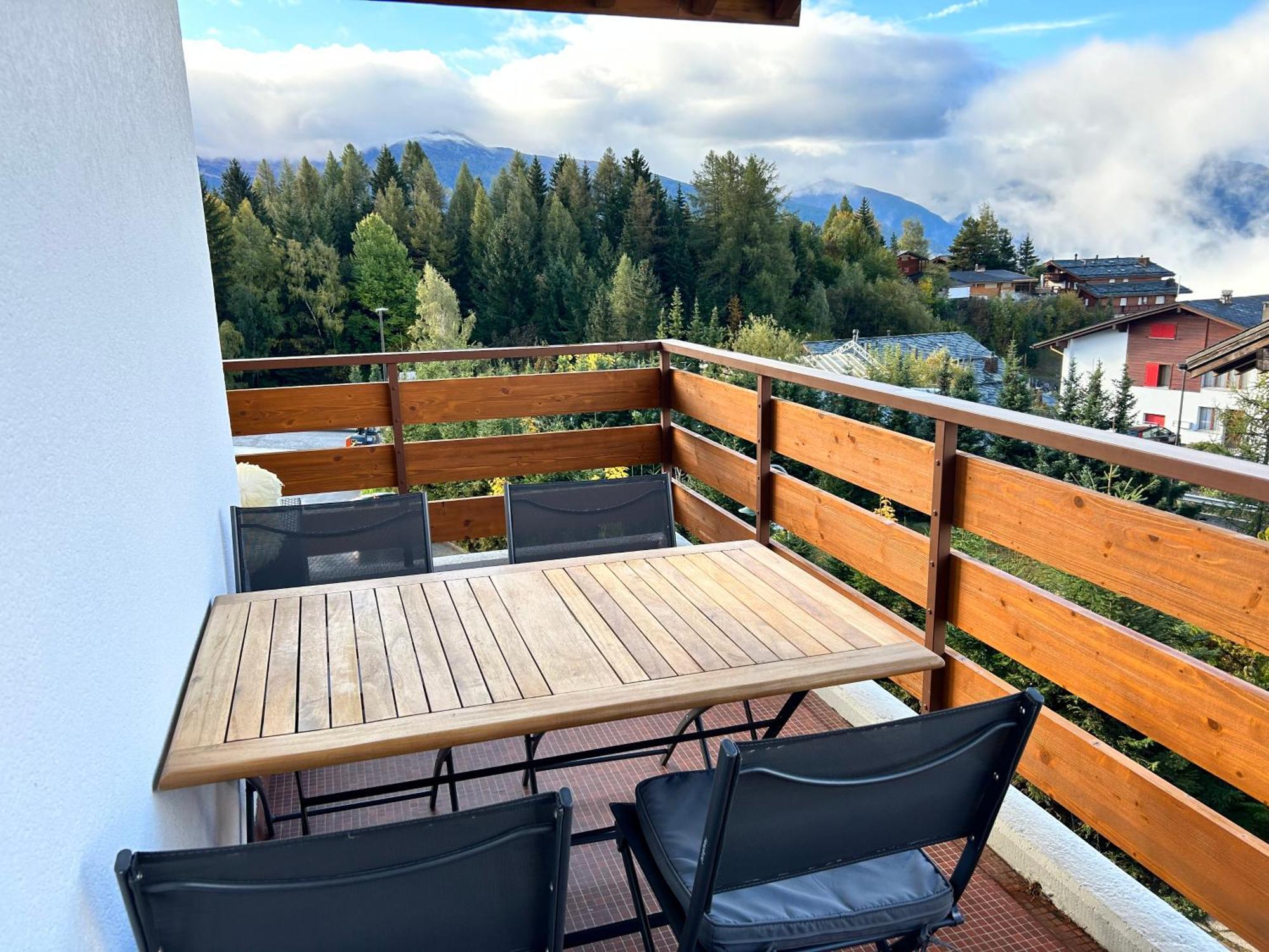 La Jacinthe De Crans Appartement Buitenkant foto